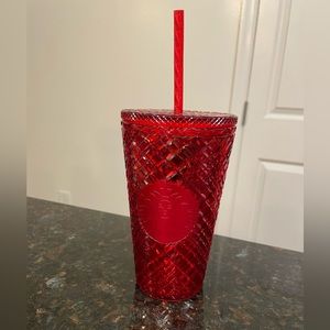 NWT Starbucks Red Jewel Grande Tumbler